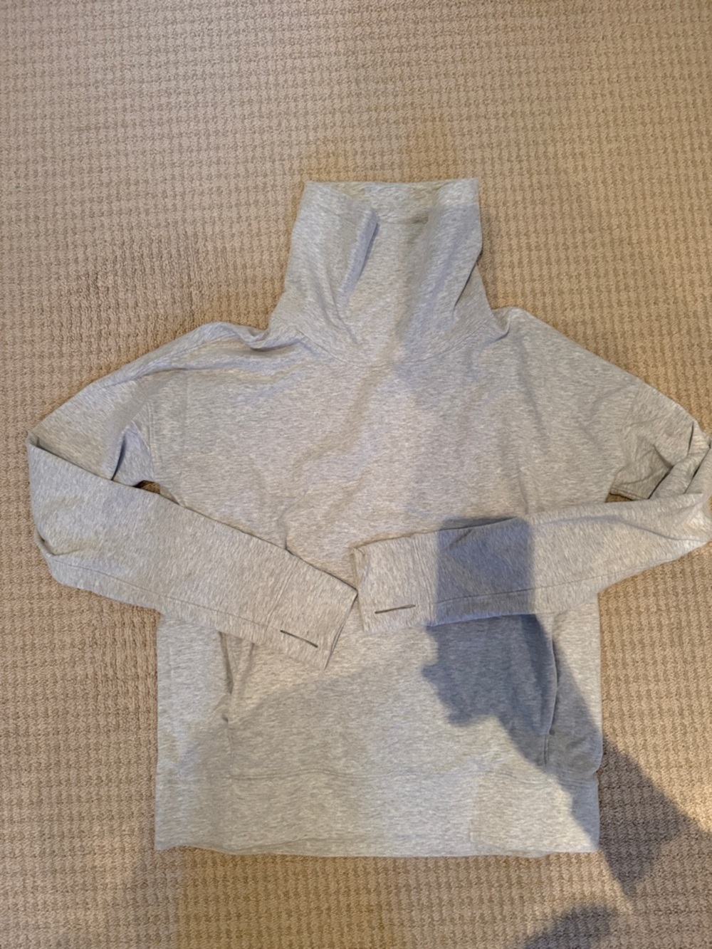 lululemon athletica Heather Light Gray Pullover